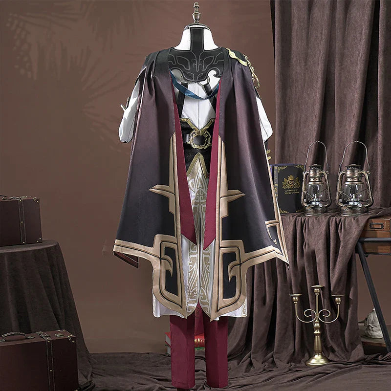 Astricos Jing Yuan Cosplay Costume - Dazzling Men's Rider Suit for Honkai Star Rail Fans - Astricos