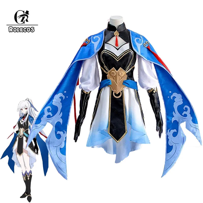 Astricos Jingliu Cosplay Costume - Honkai Star Rail Inspired Outfit for Men - Astricos