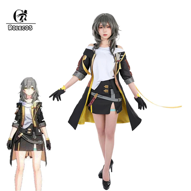 Astricos Honkai Star Rail Trailblazer Female Protagonist Cosplay Costume - Stelle Women Dress for Halloween Carnival - Astricos