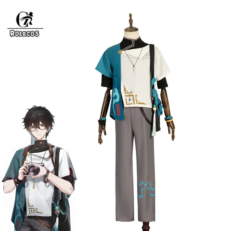 Astricos Honkai Star Rail Dan Heng and Xidi Cosplay Suit for Men - Halloween Carnival Uniform - Astricos