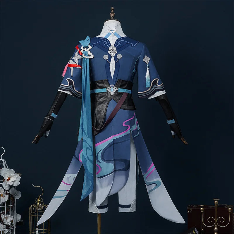 Astricos Yanqing Cosplay Costume - Dazzling Elegant Men's Suit for Honkai Star Rail Lovers - Astricos