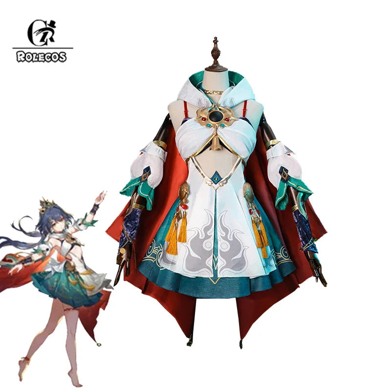 Astricos Yunli Cosplay Costume - Xianzhou Zhuming Sword Hunter Yunli Suit for Women - Perfect Halloween Outfit - Astricos