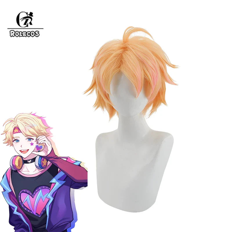 Astricos Ezreal Cosplay Wig - Valentine's Day Special Edition for Men - Astricos