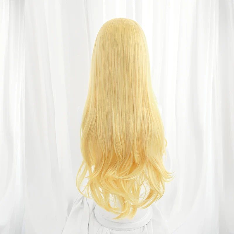 Astricos Lovestruck Lux Cosplay Wig 85cm Yellow Women Cosplay Wigs Heat Resistant Synthetic Hair - Astricos