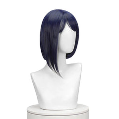 Astricos Kujou Sara Cosplay Wig - 35cm Short Straight Synthetic Hair for Ultimate Role-Playing - Astricos