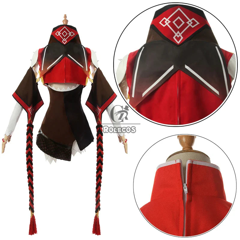 Astricos Genshin Impact Xinyan Cosplay Costume - Women's Sexy Halloween Suit - Astricos