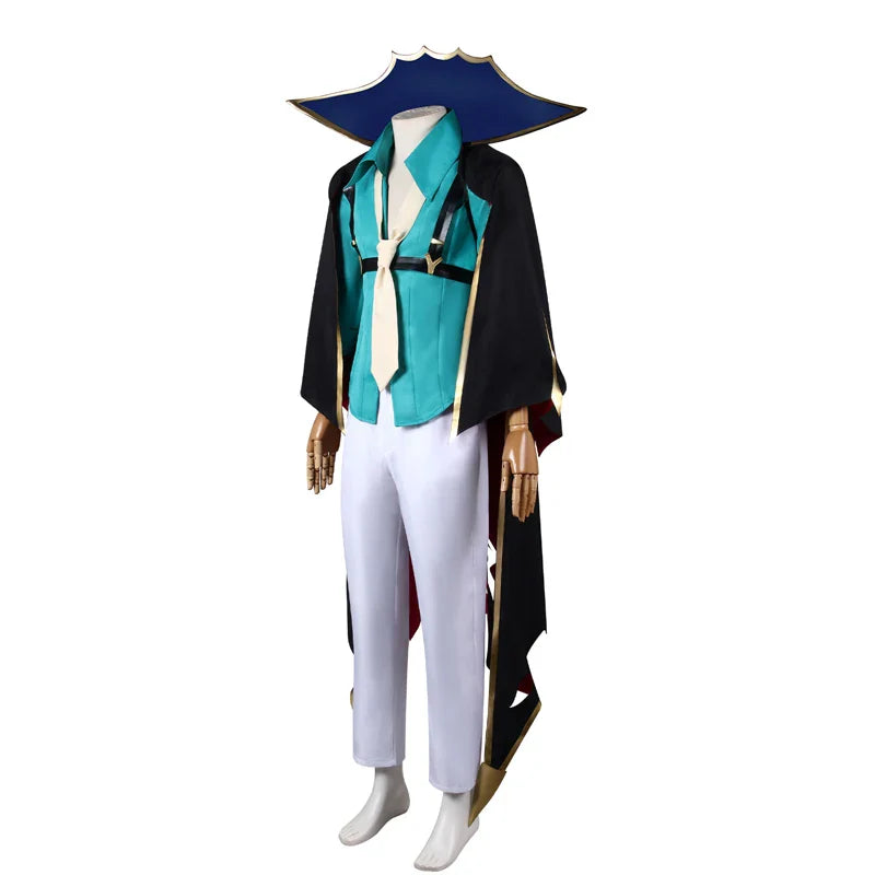 Astricos Akash Cosplay Costume - The Tuner's Ever-Flame Mansion Look for Men - Astricos