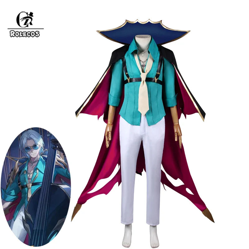 Astricos Akash Cosplay Costume - The Tuner's Ever-Flame Mansion Look for Men - Astricos