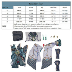 Astricos Cold Dragon Young Dan Heng Cosplay Outfit with Dragon Horn - Authentic Ancient Style Men's Suit - Astricos