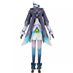 Astricos Firefly Cosplay Costume - Honkai Star Rail Inspired Divine Crown Women's Halloween Party Outfit - Astricos