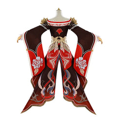 Astricos Tingyun Cosplay Costume - Elegant Ancient Style Fox Tails Women Dress for Parties - Astricos