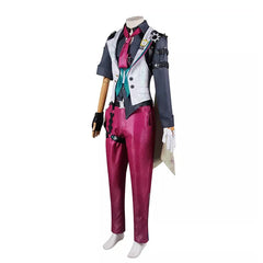 Astricos Gallagher Cosplay Costume - Security Officer Gallagher Men's Halloween Party Outfit with Wine Bottle - Astricos