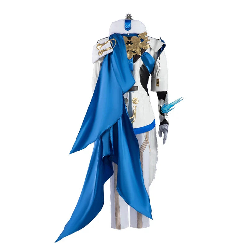 Astricos Gepard Cosplay Costume - Silvermane Guards Uniform for Men - Astricos