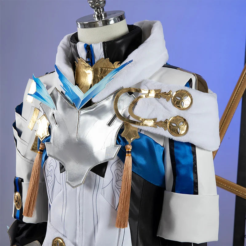 Astricos Gepard Cosplay Costume - Silvermane Guards Uniform for Men - Astricos