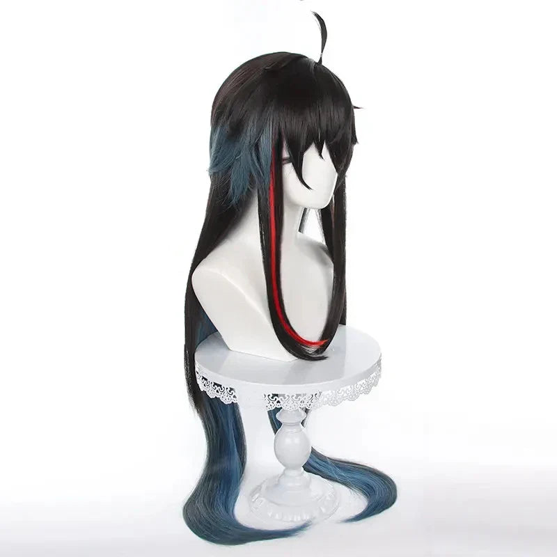 Astricos Imbibitor Lunae DanHeng Cosplay Wig - 105cm Long Mixed Color Synthetic Hair - Astricos