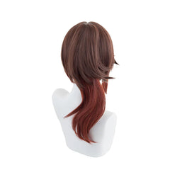 Astricos Tingyun Cosplay Wig - 50cm Mixed Color Wigs with Ears for Honkai Star Rail - Astricos