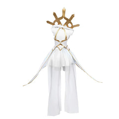 Astricos Elementalist Lux Cosplay Costume - Premium White Dress for Women - Astricos