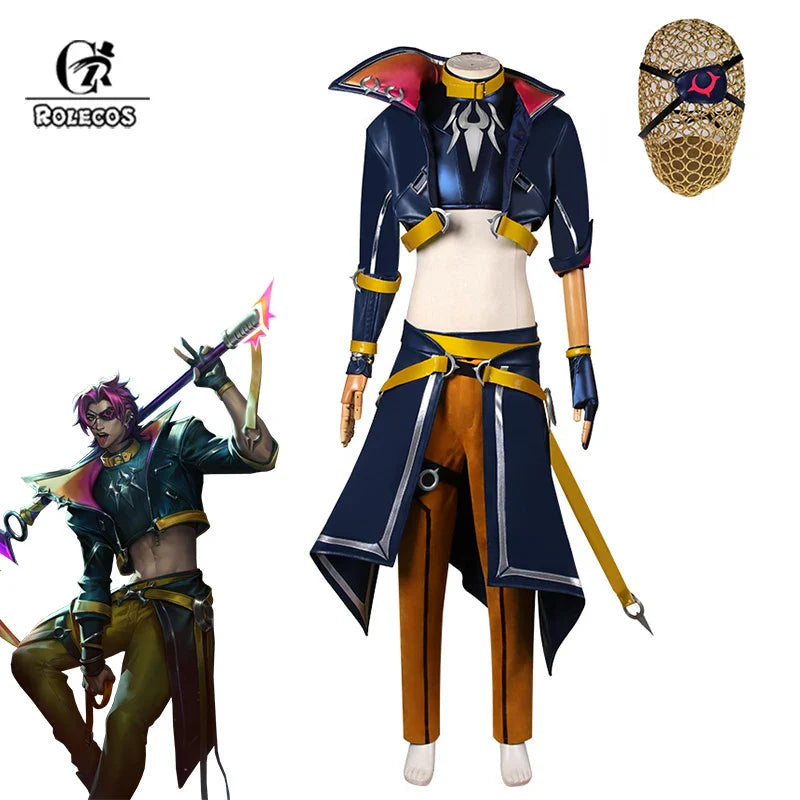 Astricos Kayn Heartsteel Cosplay Costume - Adult Men's Roleplay Outfit for Halloween - Astricos