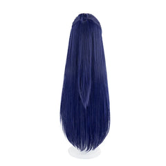 Astricos Immortal Irelia Cosplay Wig - 100cm Long Blue Synthetic Hair for Women - Astricos