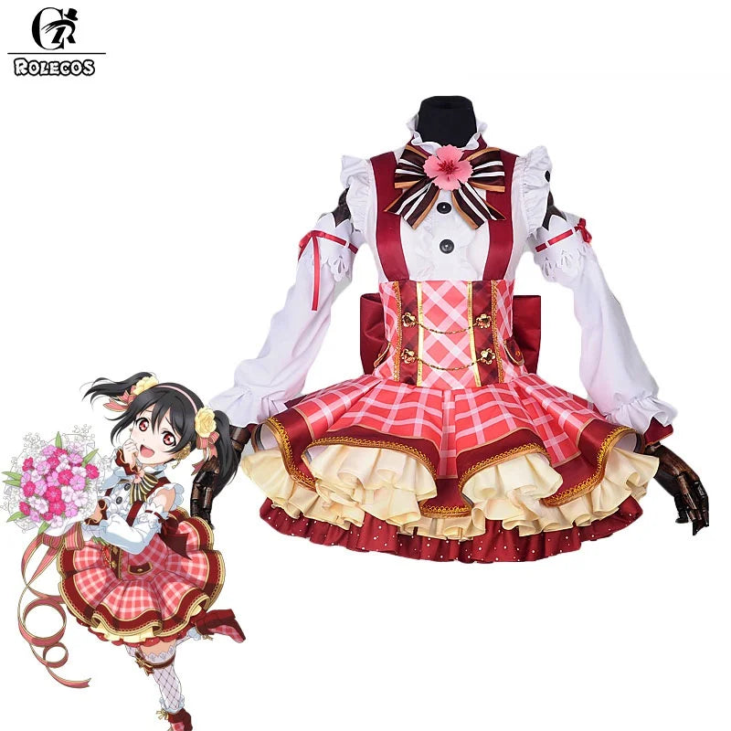 Astricos Love Live Flower Bouquet Cosplay Costume - Yazawa Nico, Nozomi Tojo, and More - Astricos