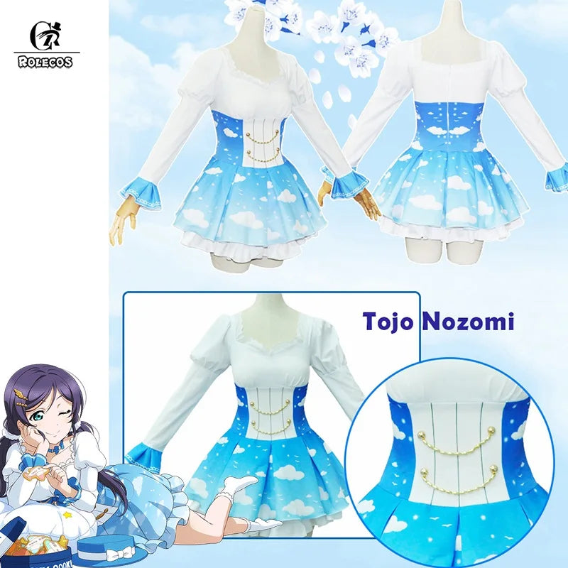 Astricos Love Live Cosplay Costumes - Maki Rin Nico Umi Kotori Hanayo Nozomi Lolita Dresses - Astricos