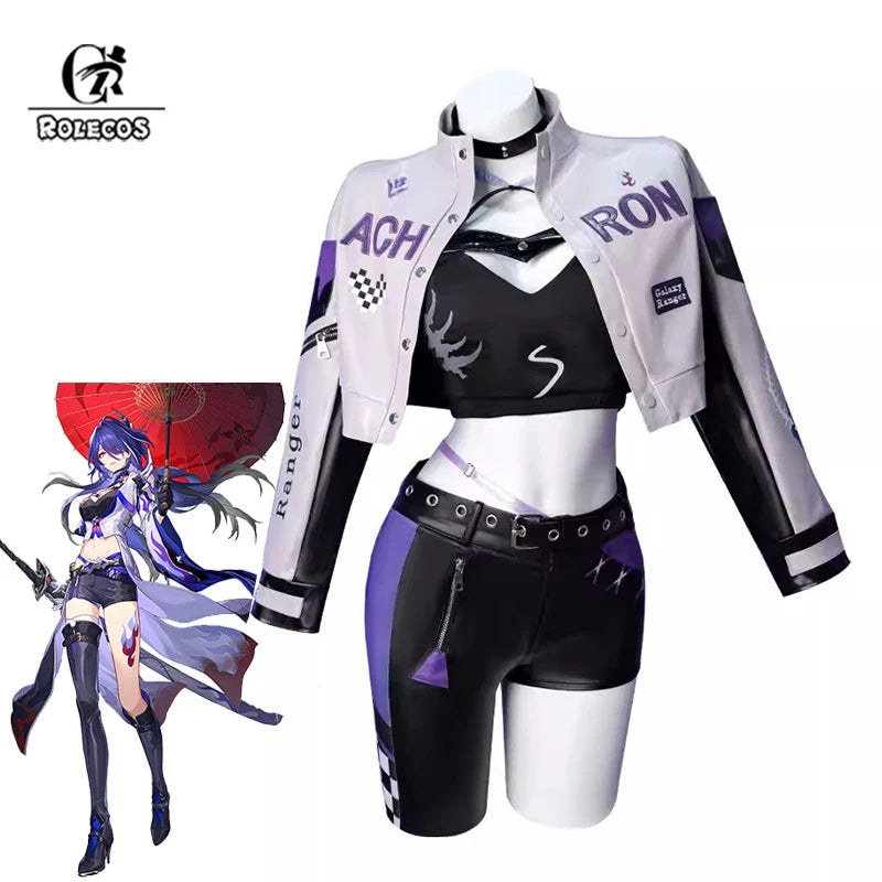 Exclusive Astricos Acheron Cosplay Costume - Galaxy Rangers Racing Suit for Women's Halloween - Astricos