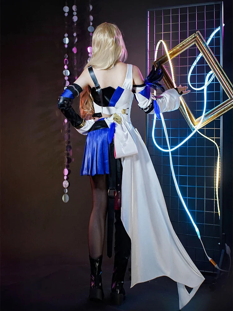 Astricos Cosplay Costume - Honkai Star Rail Serval Landau Women's Sexy Uniform for Halloween Parties and Role Play - Astricos