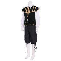 Astricos Renaissance Tudor Noble Court Doublet Costume - Medieval Jerkin Vest & Viking-Inspired Outfit for Men - Astricos