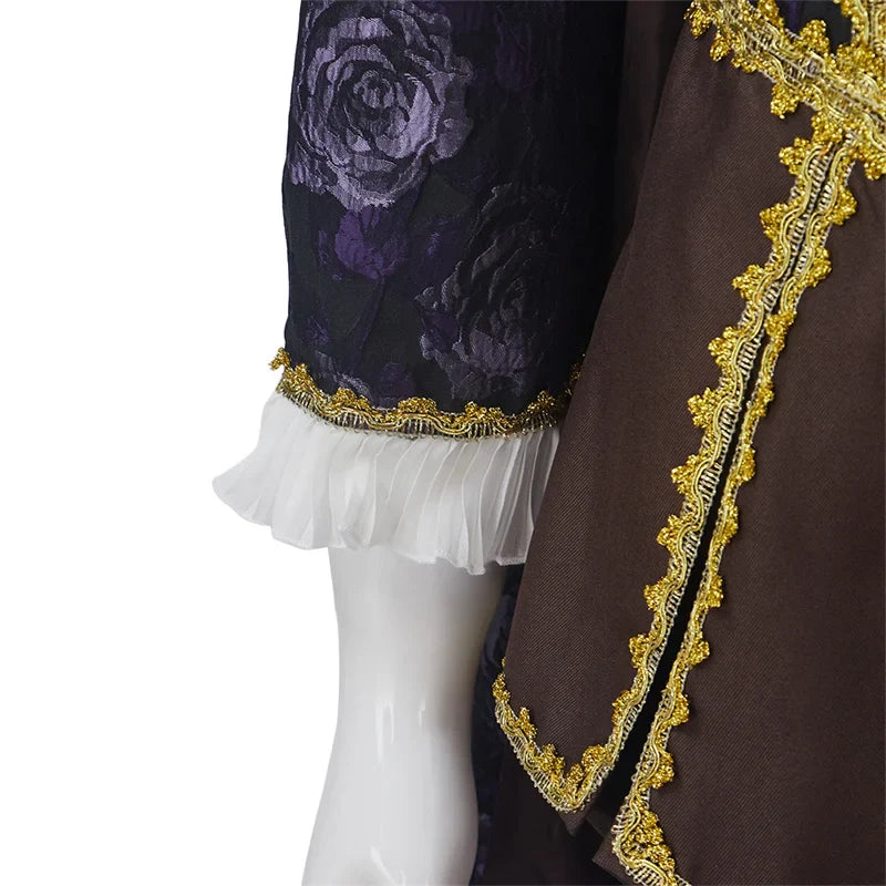 Astricos Tudor King Cosplay Costume - Elite Medieval Renaissance Prince Attire with Cape - Astricos