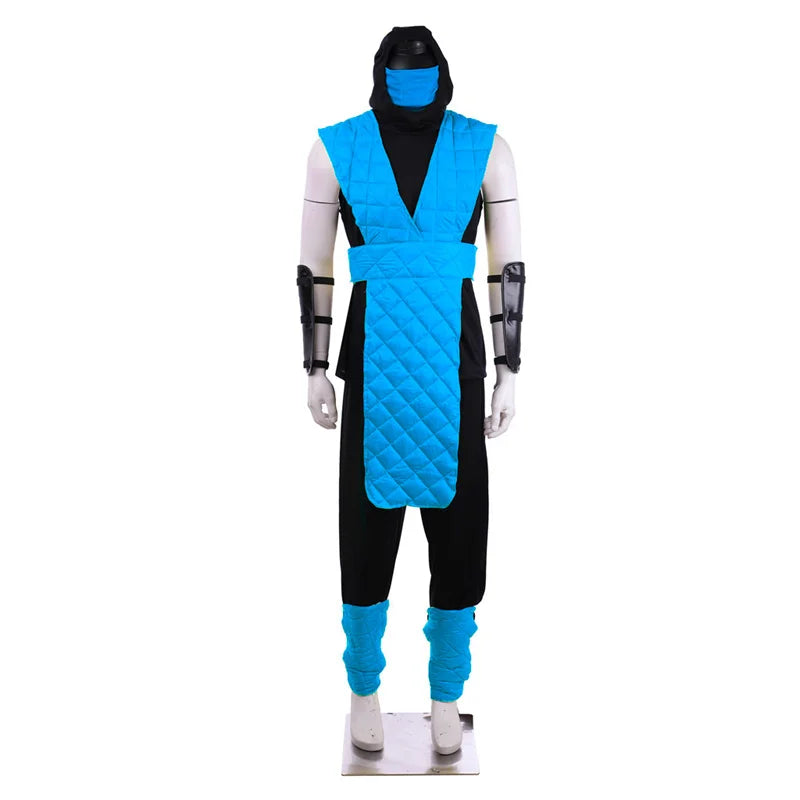 Astricos Scorpion and Sub-Zero Cosplay Costume - Men's Full Battle Suit for Halloween & Carnival - Astricos