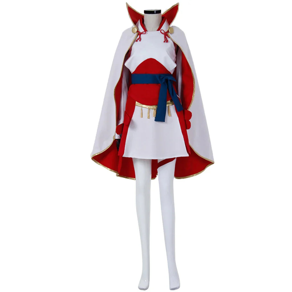 Astricos Sakura Cosplay Fire Emblem Costume for Women - Premium Fancy Dress with Cloak for Events - Astricos