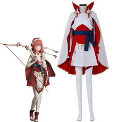 Astricos Sakura Cosplay Fire Emblem Costume for Women - Premium Fancy Dress with Cloak for Events - Astricos