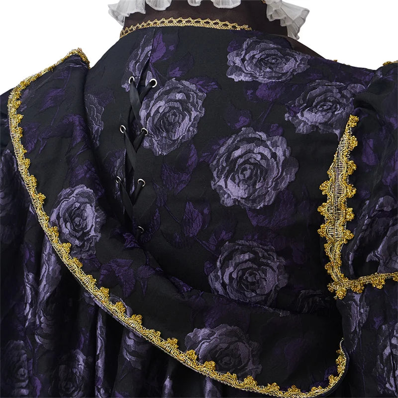 Astricos Tudor King Cosplay Costume - Elite Medieval Renaissance Prince Attire with Cape - Astricos