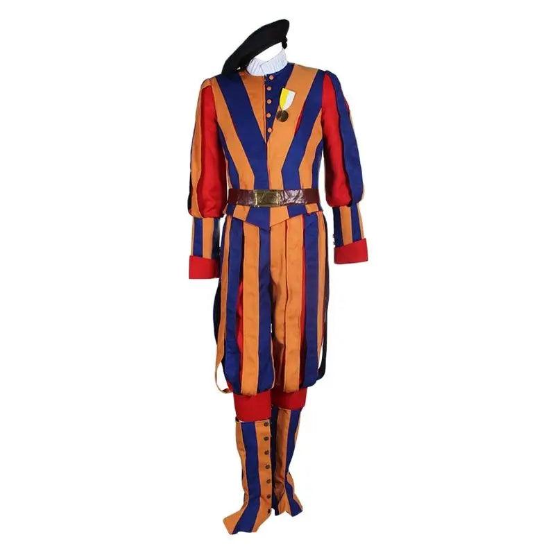 Astricos Swiss Guard Costume - Custom Medieval Soldier Cosplay Suit | Astricos Carnival Series - Astricos