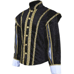 Men’s Astricos Jacket Cosplay Costume - Renaissance Elizabethan Uniform for Medieval Events - Astricos