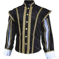 Men’s Astricos Jacket Cosplay Costume - Renaissance Elizabethan Uniform for Medieval Events - Astricos