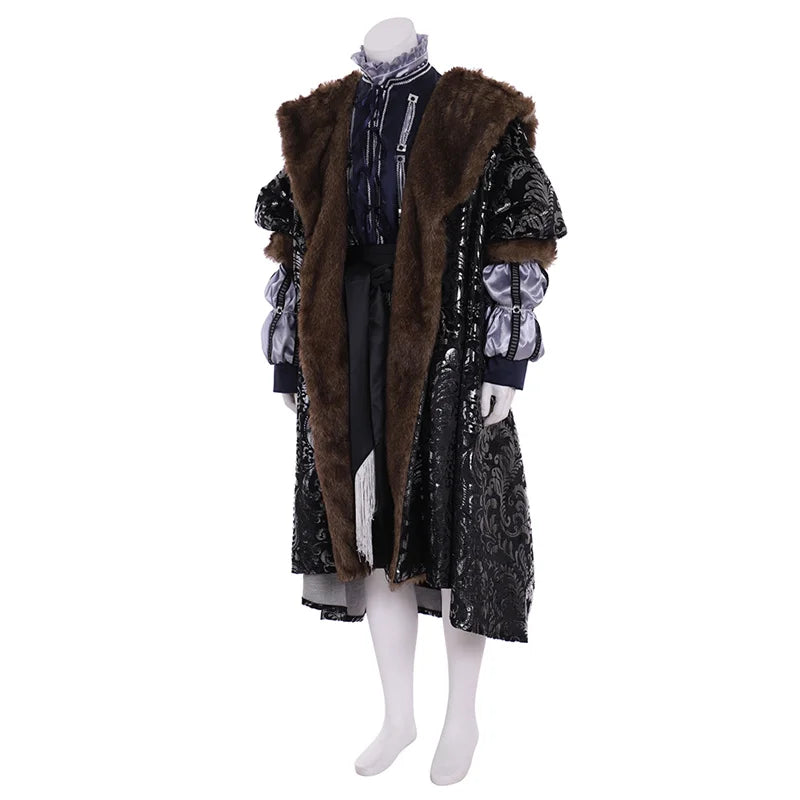 Astricos King Henry VIII Costume - Majestic Tudor Men's Suit for Cosplay, Reenactments & Halloween - Astricos