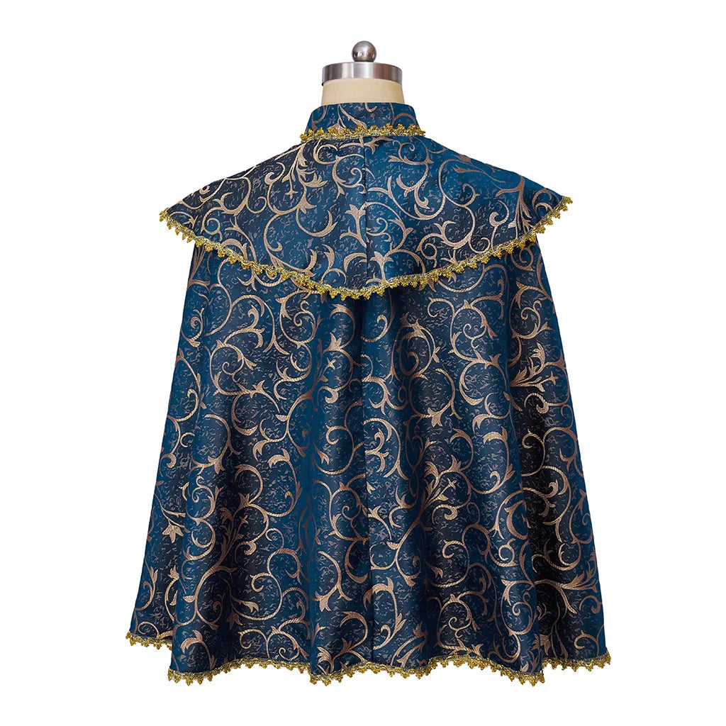 Royal Medieval Noble Cloak for Men & Women - Luxurious Vintage Cape | Astricos Costume - Astricos