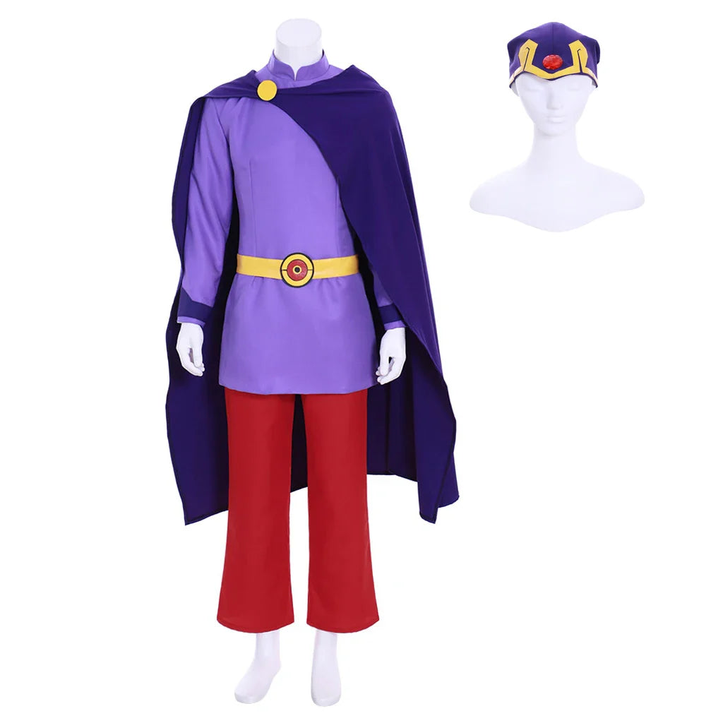 Astricos Men's Cosplay Game Costume - Battle Uniform with Cape for Halloween, Carnival, Comic Con - Astricos