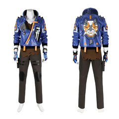 Astricos Yoru Cosplay Costume Men - Blue Uniform for Halloween, Carnival & Gaming Events - Astricos