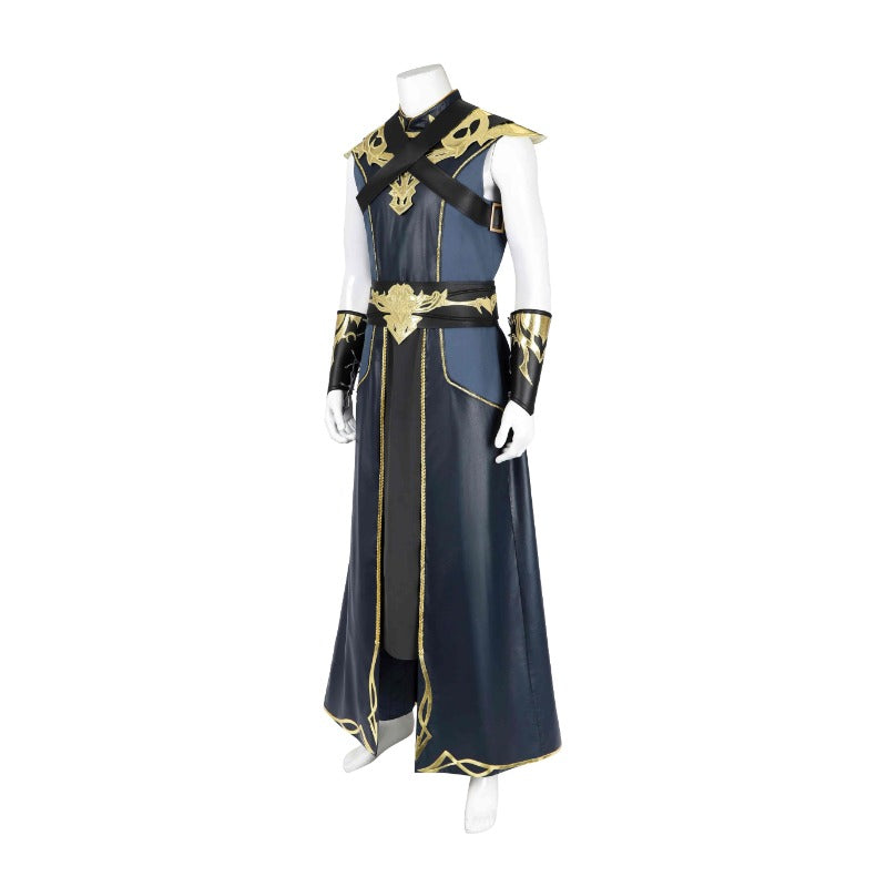 Astricos Male White Dragonborn Sorcerer Full Set Cosplay Costume for Baldur’s Gate 3 Fans - Astricos