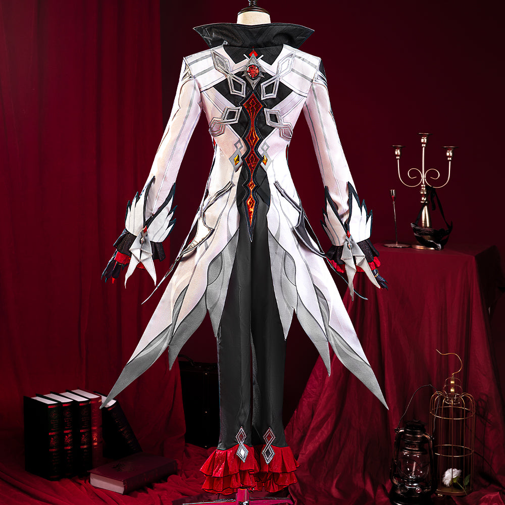 Astricos Genshin Impact Arlecchino Cosplay Costume - Embody The Knave in Style - Astricos