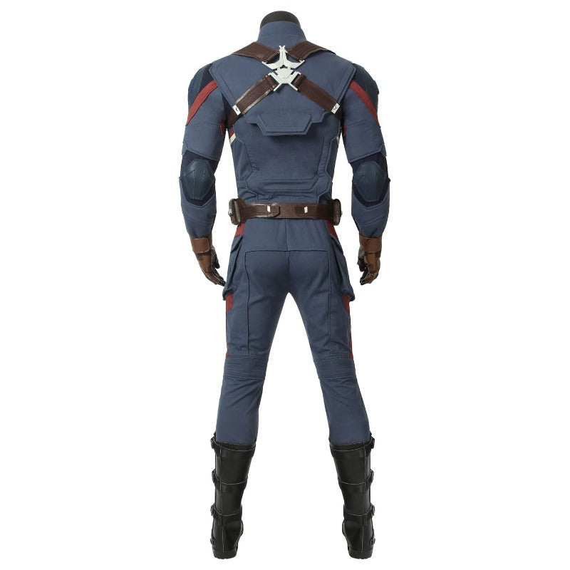 Astricos Steven Rogers Captain America Cosplay Costume - Ultimate Halloween Superhero Attire - Astricos