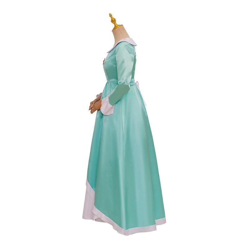 Astricos Princess Rosalina Cosplay Costume - Elegant Blue Dress with Crown for Women & Teens - Astricos