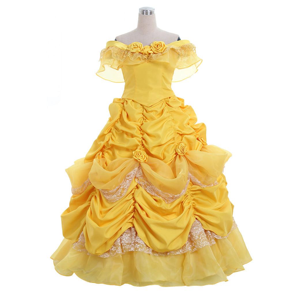 Astricos Belle Cosplay Costume Series | Elegant Disney Princess Dress for Halloween & Cosplay - Astricos