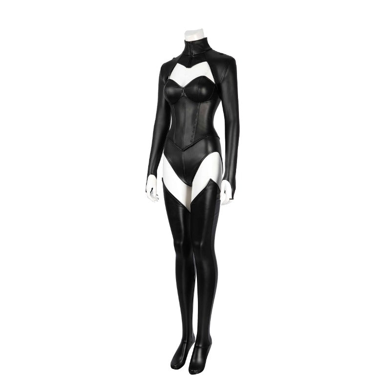 Astricos Madelyne Pryor Cosplay Costume - X-Men Villain Jumpsuit and Cloak for Halloween - Astricos