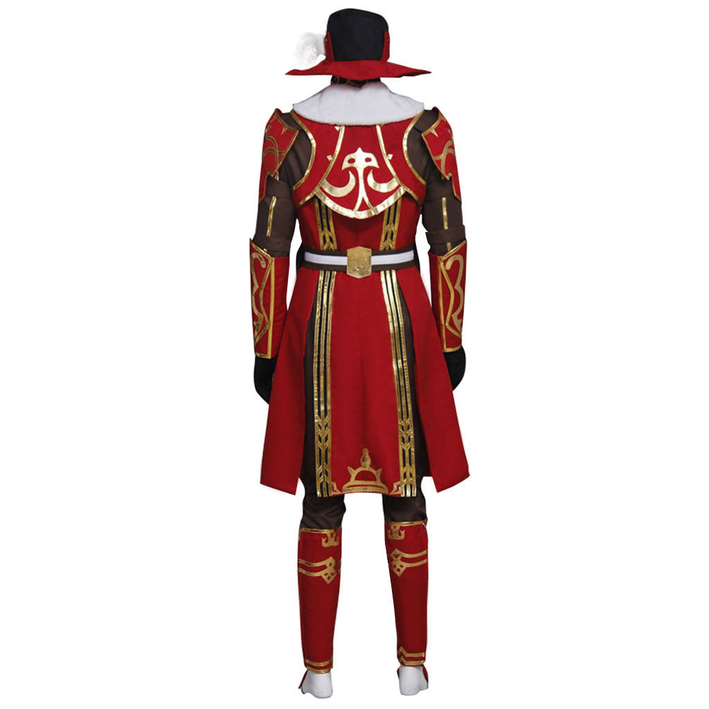 Astricos Final Fantasy XI Red Mage Cosplay Costume Suit | Premium Game Cosplay Series - Astricos