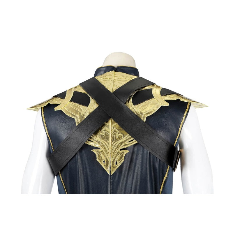 Astricos Male White Dragonborn Sorcerer Full Set Cosplay Costume for Baldur’s Gate 3 Fans - Astricos