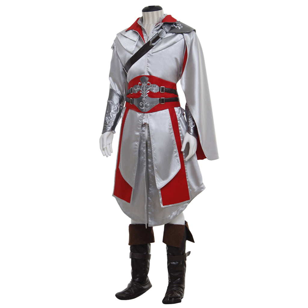 Astricos Elite Cosplay Outfit - Ezio Assassins Connor Sweater Pants Coat Ensemble for Roleplay - Astricos