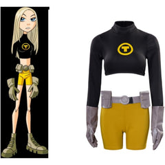 Women's Teen Astricos Titan Cosplay Costume: Terra Cosplay Outfits for Superhero Fans - Astricos